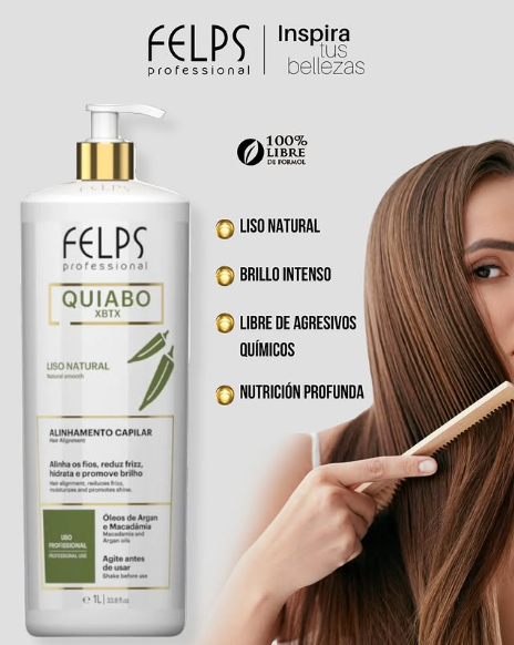 Alisado Orgánico FELPS - Liso natural sin formol